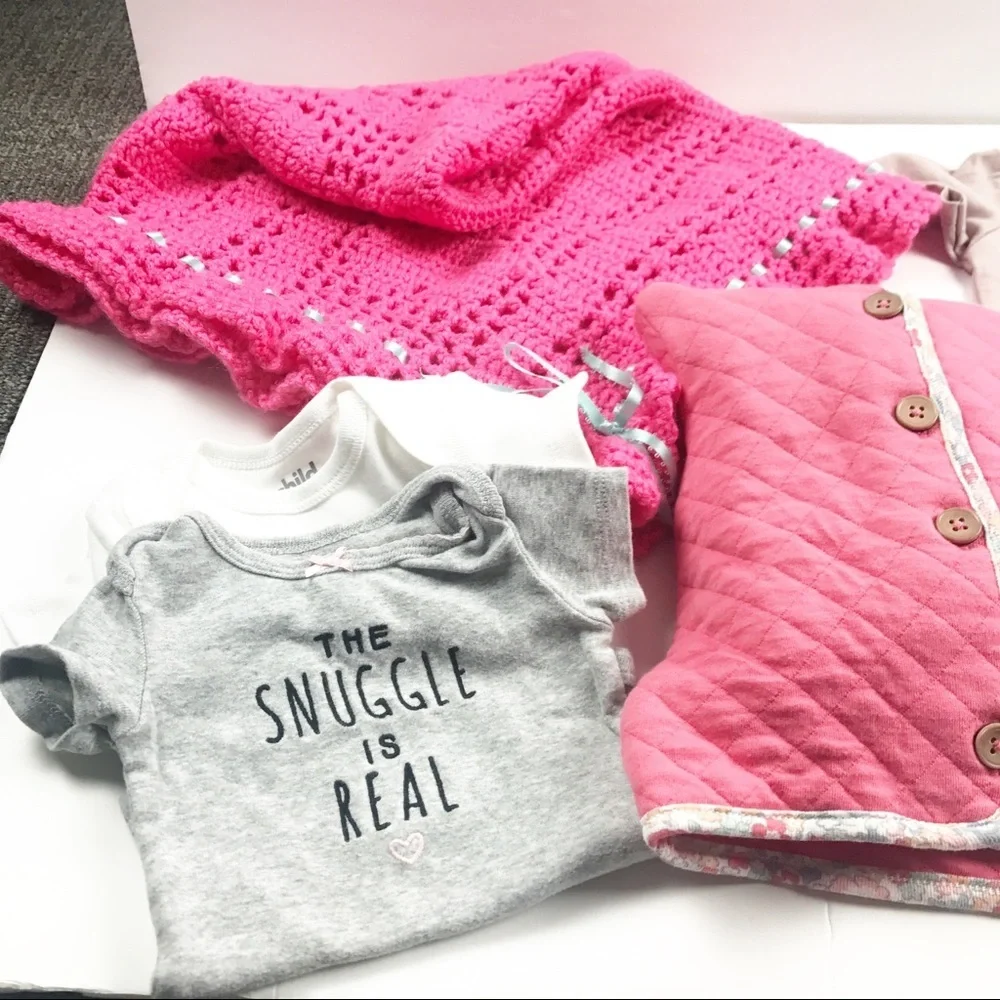 Carters & Emily & Oliver Lot Of 6 Jacket Baby Girl